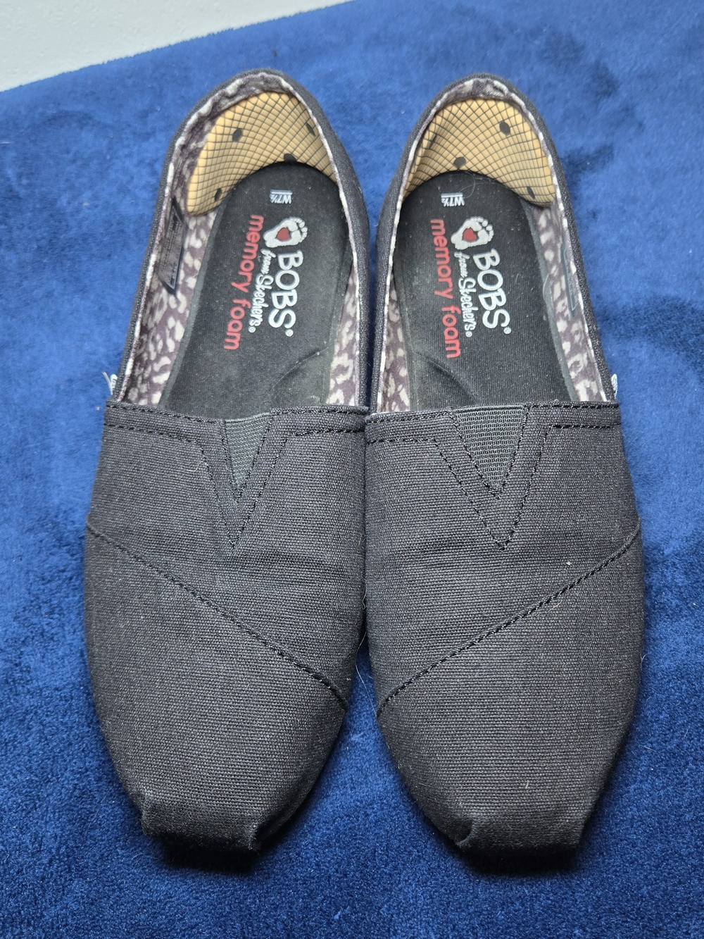 Skechers Women's BOBS Plush-Peace & Love Flats Size 7.5 NWOT - Picture 3 of 6